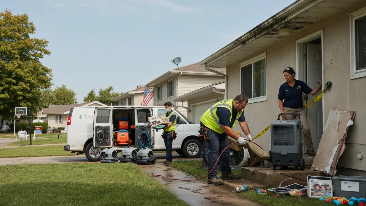 Water Damage Restoration in Seaman, OH near me